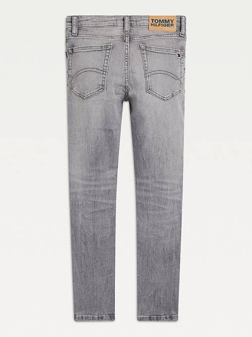 Tommy Hilfiger Simon Skinny Faded Jean Pantolon Erkek Çocuk Denim | TH180ONL