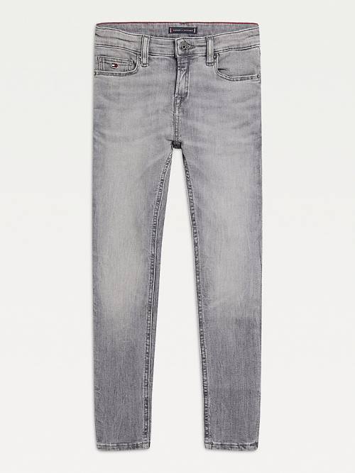 Tommy Hilfiger Simon Skinny Faded Jean Pantolon Erkek Çocuk Denim | TH180ONL