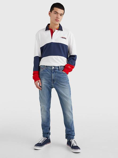 Tommy Hilfiger Simon Skinny Faded Jean Pantolon Erkek Denim | TH293DVB