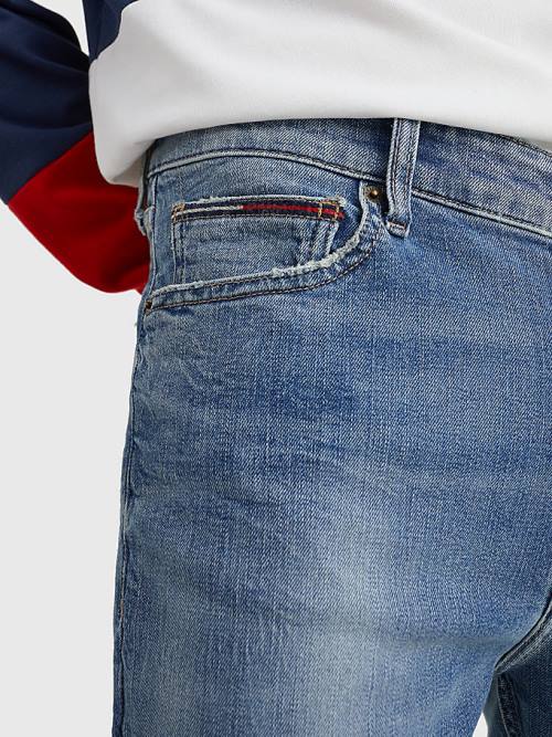 Tommy Hilfiger Simon Skinny Faded Jean Pantolon Erkek Denim | TH293DVB