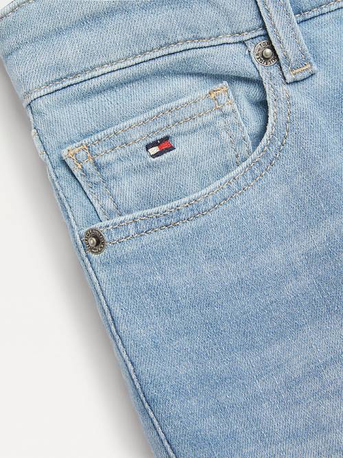 Tommy Hilfiger Simon Skinny Faded Jean Pantolon Erkek Çocuk Denim | TH380GIV