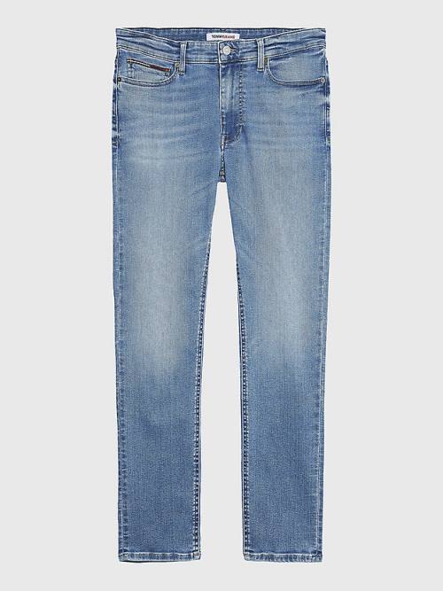 Tommy Hilfiger Simon Skinny Faded Jean Pantolon Erkek Denim | TH479FAE