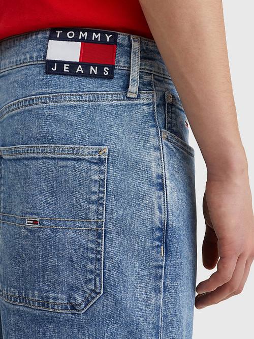 Tommy Hilfiger Skater Relaxed Faded Jean Pantolon Erkek Denim | TH530KVP