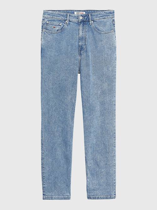 Tommy Hilfiger Skater Relaxed Faded Jean Pantolon Erkek Denim | TH530KVP