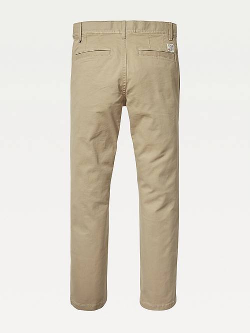 Tommy Hilfiger Slim Fit Chinos Pantolon Kiz Çocuk Haki | TH150QPT