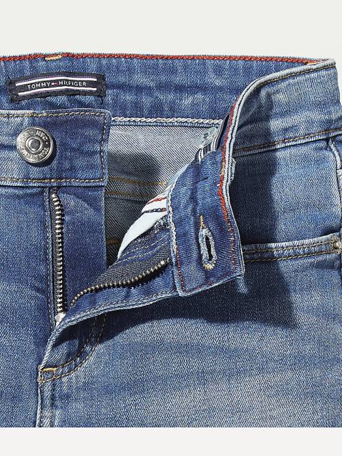 Tommy Hilfiger Slim Fit Jean Pantolon Erkek Çocuk Denim | TH138JAV