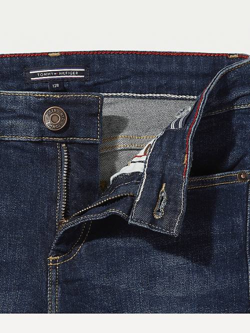 Tommy Hilfiger Slim Fit Jean Pantolon Erkek Çocuk Denim | TH238MND