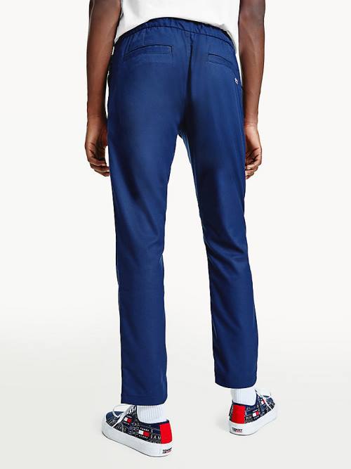 Tommy Hilfiger Slim Fit Joggers Pantolon Erkek Mavi | TH438FJV