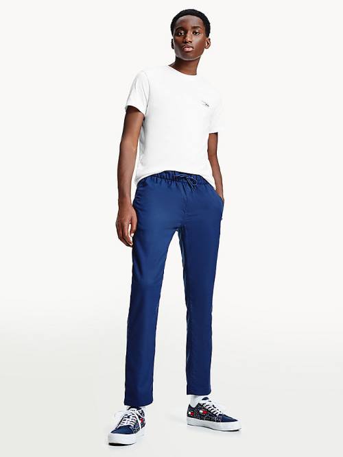 Tommy Hilfiger Slim Fit Joggers Pantolon Erkek Mavi | TH438FJV