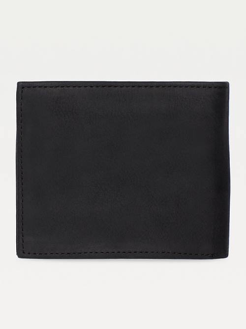 Tommy Hilfiger Small Bifold Card Cüzdan Erkek Siyah | TH193MPG