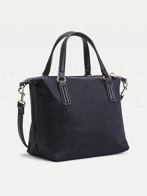 Tommy Hilfiger Small Recycled Tote Çanta Kadın Mavi | TH765SWR