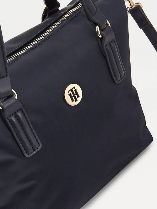 Tommy Hilfiger Small Recycled Tote Çanta Kadın Mavi | TH765SWR