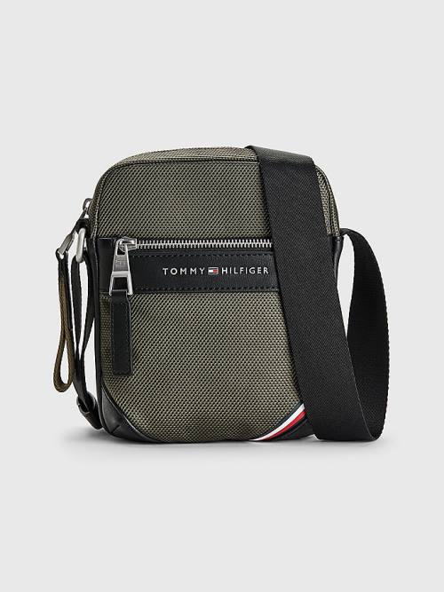 Tommy Hilfiger Small Reporter Çanta Erkek Haki | TH940JFC