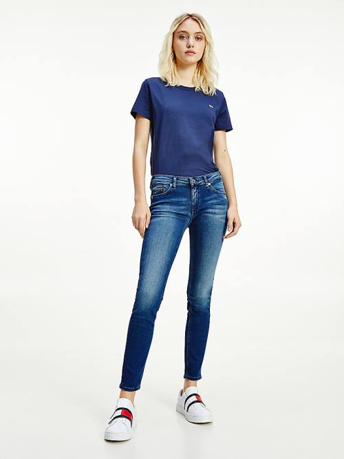 Tommy Hilfiger Sophie Low Rise Skinny Faded Jean Pantolon Kadın Denim | TH089GDU