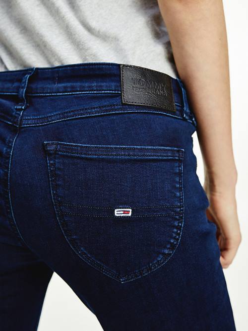 Tommy Hilfiger Sophie Low Rise Skinny Fit Jean Pantolon Kadın Denim | TH435CFY