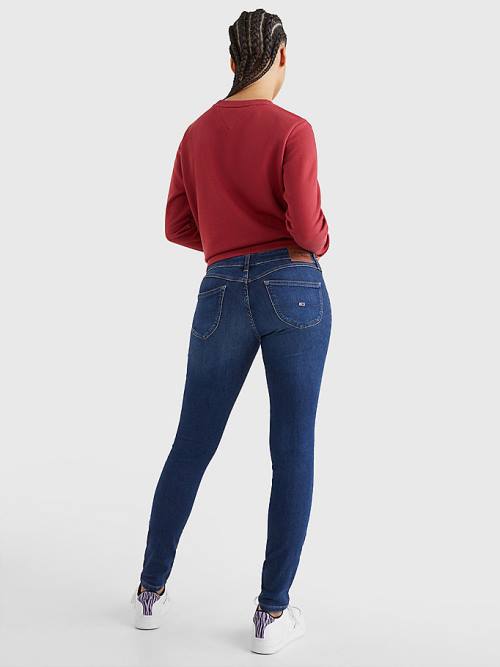 Tommy Hilfiger Sophie Low Rise Skinny Jean Pantolon Kadın Denim | TH039QSO