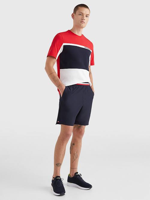 Tommy Hilfiger Spor Essential Performance Antrenman Şort Erkek Mavi | TH471GNZ