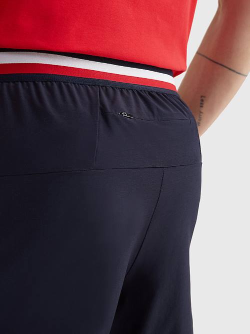 Tommy Hilfiger Spor Essential Performance Antrenman Şort Erkek Mavi | TH471GNZ