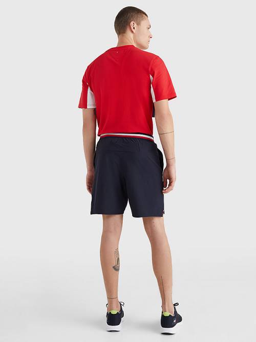 Tommy Hilfiger Spor Essential Performance Antrenman Şort Erkek Mavi | TH471GNZ