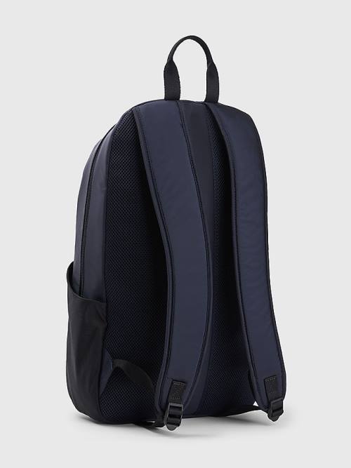 Tommy Hilfiger Spor Logo Backpack Çanta Erkek Mavi | TH231NZC