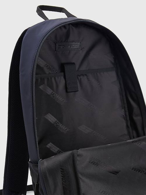 Tommy Hilfiger Spor Logo Backpack Çanta Erkek Mavi | TH231NZC