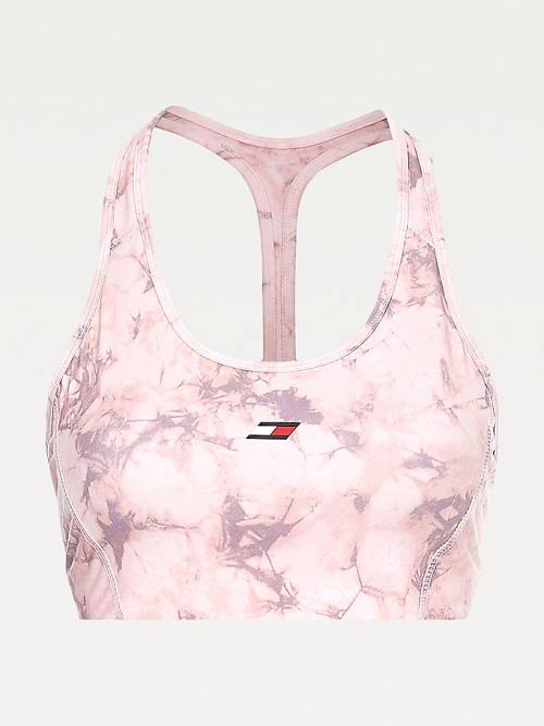 Tommy Hilfiger Spor TH Cool Medium Support Bra İç Giyim Kadın Pembe | TH260DXS