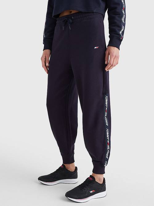 Tommy Hilfiger Spor TH Cool Relaxed Fit Joggers Pantolon Kadın Mavi | TH419GTP