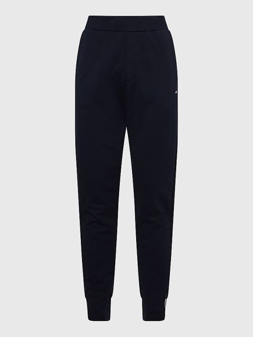 Tommy Hilfiger Spor Terry Joggers Pantolon Erkek Mavi | TH761CYF