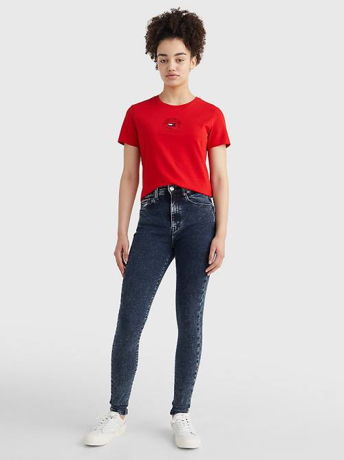 Tommy Hilfiger Sylvia High Rise Super Skinny Jean Pantolon Kadın Denim | TH064GHO