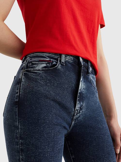 Tommy Hilfiger Sylvia High Rise Super Skinny Jean Pantolon Kadın Denim | TH064GHO