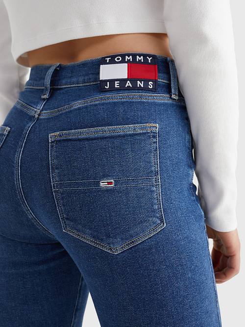 Tommy Hilfiger Sylvia High Rise Super Skinny Jean Pantolon Kadın Denim | TH132ZWA