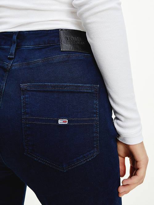 Tommy Hilfiger Sylvia High Rise Super Skinny Jean Pantolon Kadın Denim | TH591AYF