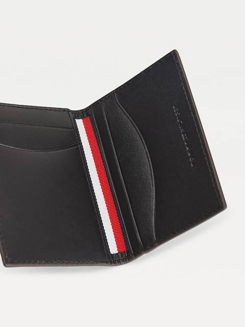 Tommy Hilfiger TH Business Bifold Deri Cüzdan Erkek Kahverengi | TH308ZOJ