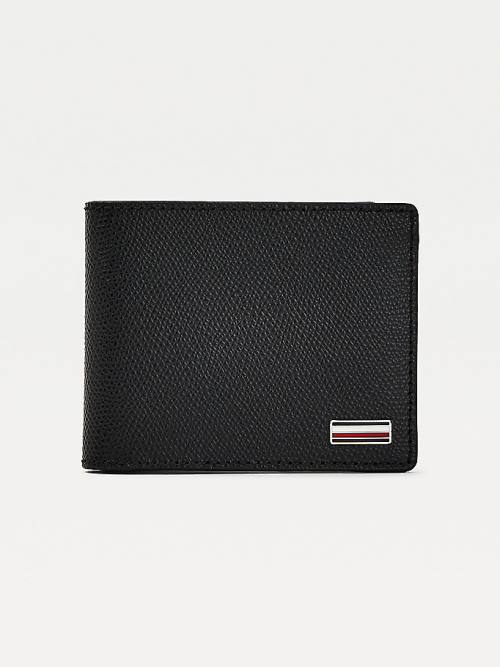 Tommy Hilfiger TH Business Small Deri Card Cüzdan Erkek Siyah | TH721NZR