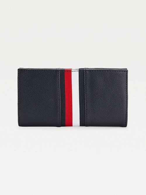 Tommy Hilfiger TH Club Horsebit Large Cüzdan Kadın Mavi | TH741HXS