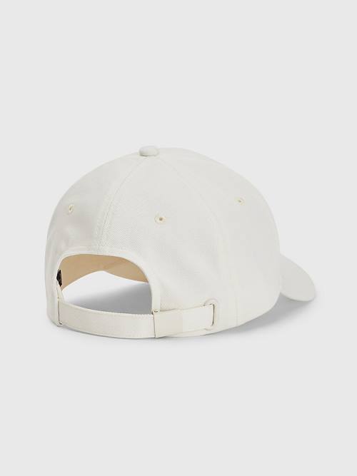 Tommy Hilfiger TH Established Baseball Cap Şapka Erkek Beyaz | TH865ASB