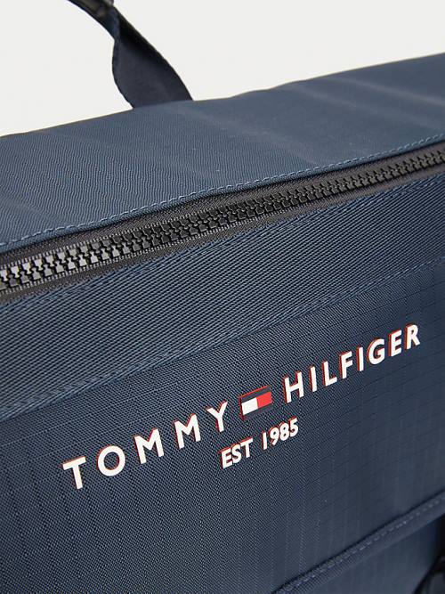 Tommy Hilfiger TH Established Messenger Çanta Erkek Mavi | TH750GBI