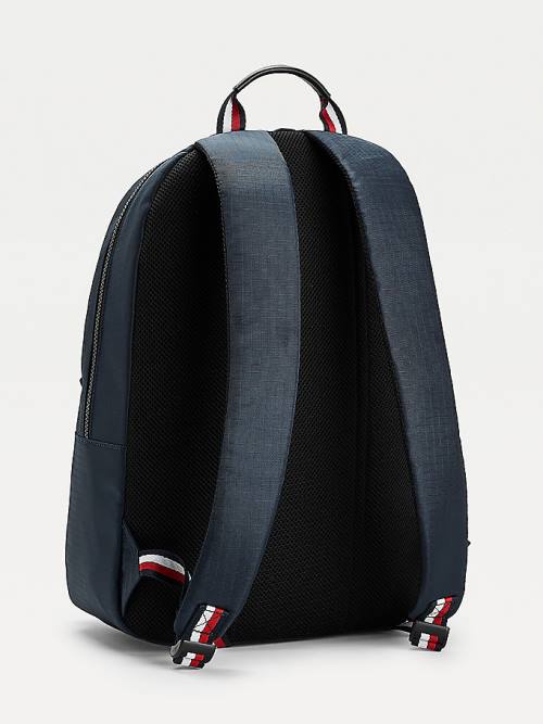 Tommy Hilfiger TH Established Recycled Polyester Backpack Çanta Erkek Mavi | TH304ULK