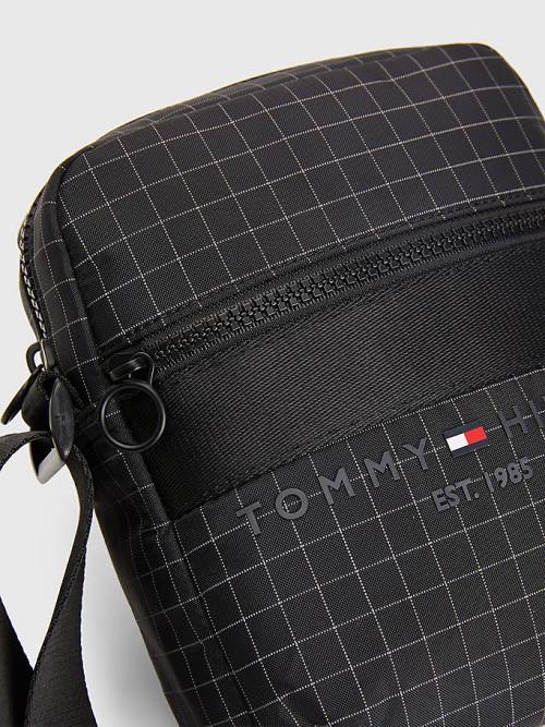 Tommy Hilfiger TH Established Small Reporter Çanta Erkek Siyah | TH249YXG