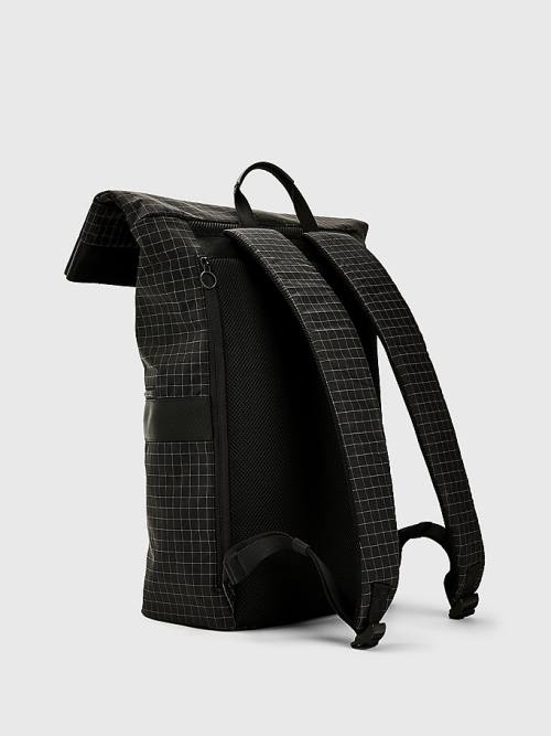 Tommy Hilfiger TH Established Urban Backpack Çanta Erkek Siyah | TH589VMC