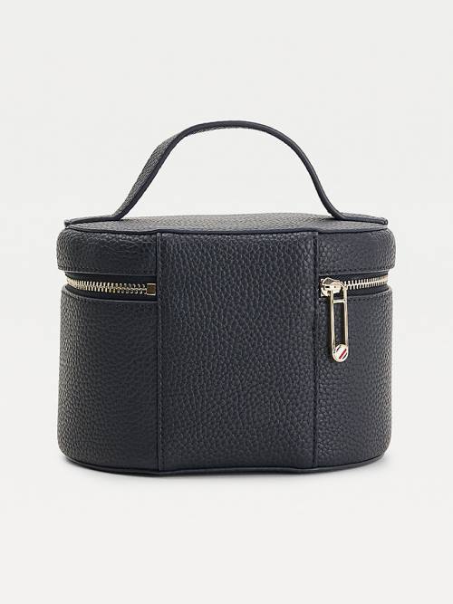 Tommy Hilfiger TH Interlock Vanity Case Çanta Kadın Mavi | TH805ROW