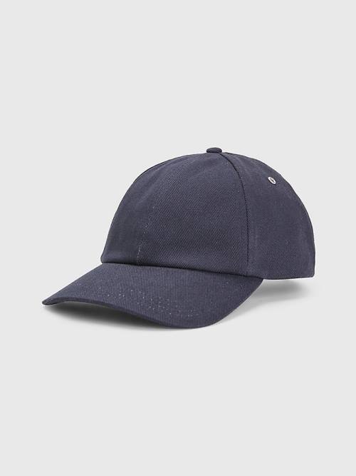 Tommy Hilfiger TH Modern Signature Embroidery Cap Şapka Erkek Mavi | TH012HSU