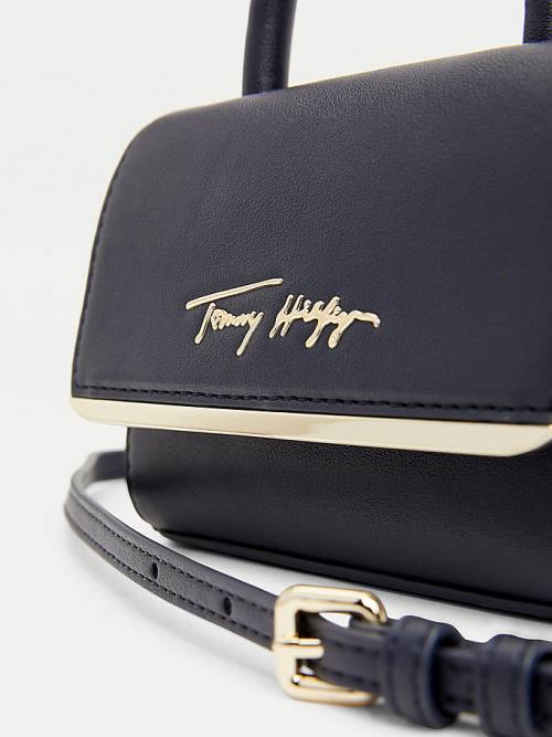 Tommy Hilfiger TH Modern Small Bar Çanta Kadın Mavi | TH276PRF