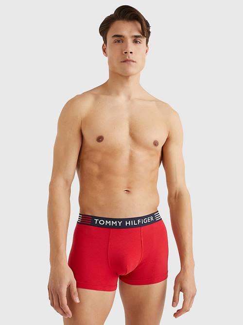 Tommy Hilfiger TH Stretch Trunks İç Giyim Erkek Kırmızı | TH349LWT