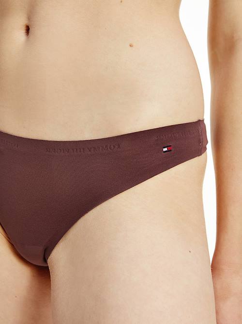 Tommy Hilfiger TH Ultra Soft Tanga İç Giyim Kadın Mor | TH013EDU