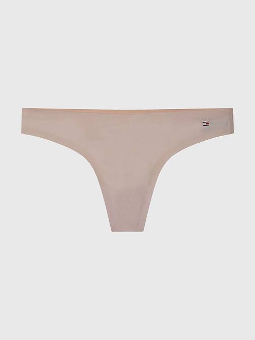 Tommy Hilfiger TH Ultra Soft Tanga İç Giyim Kadın Pembe | TH584BPY