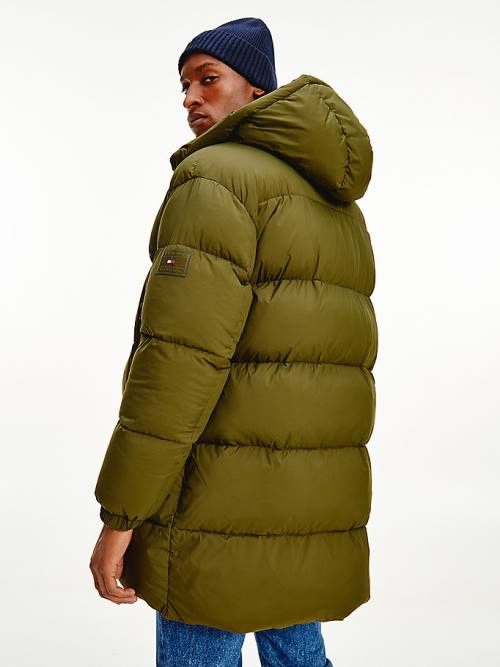 Tommy Hilfiger TH Warm High Loft Filled Parka Kaban Erkek Kahverengi | TH579EOR