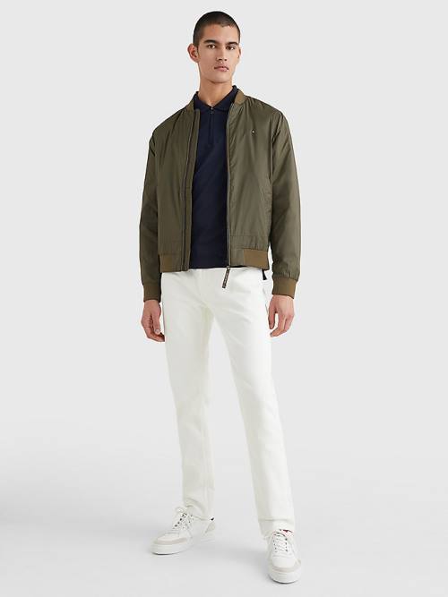 Tommy Hilfiger TH Warm Packable Insulated Bomber Ceket Erkek Haki | TH169PCH