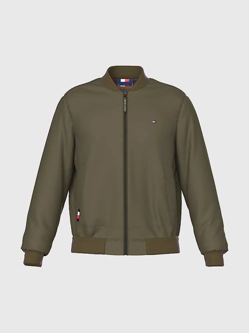 Tommy Hilfiger TH Warm Packable Insulated Bomber Ceket Erkek Haki | TH169PCH