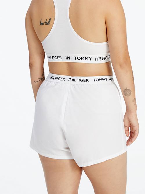 Tommy Hilfiger TOMMYXINDYA Boksör Shorts İç Giyim Kadın Beyaz | TH302IZL